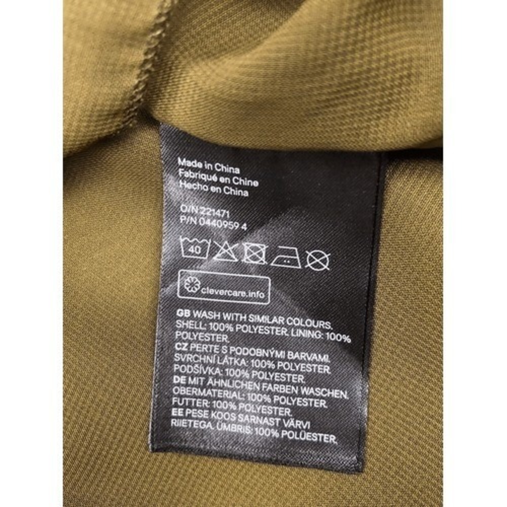 H&M Olive Green Straight Skirt Elastic Waist Size 6 - Picture 6 of 7